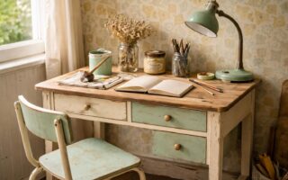 découvrez nos idées diy pour transformer un bureau d'écolier et lui donner un style vintage unique. astuces simples et créatives pour un relooking rétro réussi.