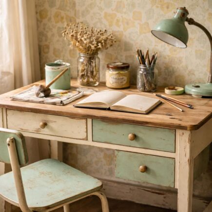 découvrez nos idées diy pour transformer un bureau d'écolier et lui donner un style vintage unique. astuces simples et créatives pour un relooking rétro réussi.