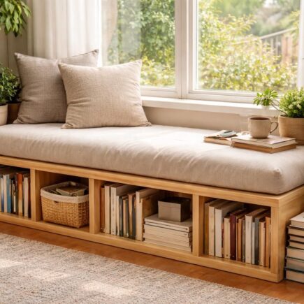 découvrez comment transformer facilement une simple étagère en une banquette de lecture confortable grâce à l'upcycling, une méthode écologique et créative pour redonner vie à vos meubles.