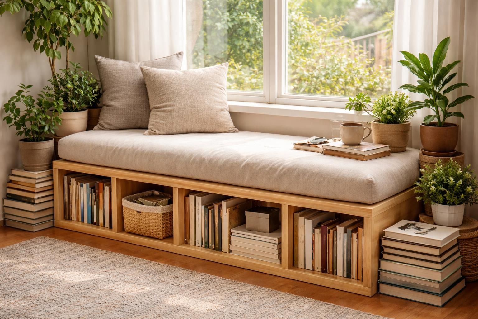 découvrez comment transformer facilement une simple étagère en une banquette de lecture confortable grâce à l'upcycling, une méthode écologique et créative pour redonner vie à vos meubles.