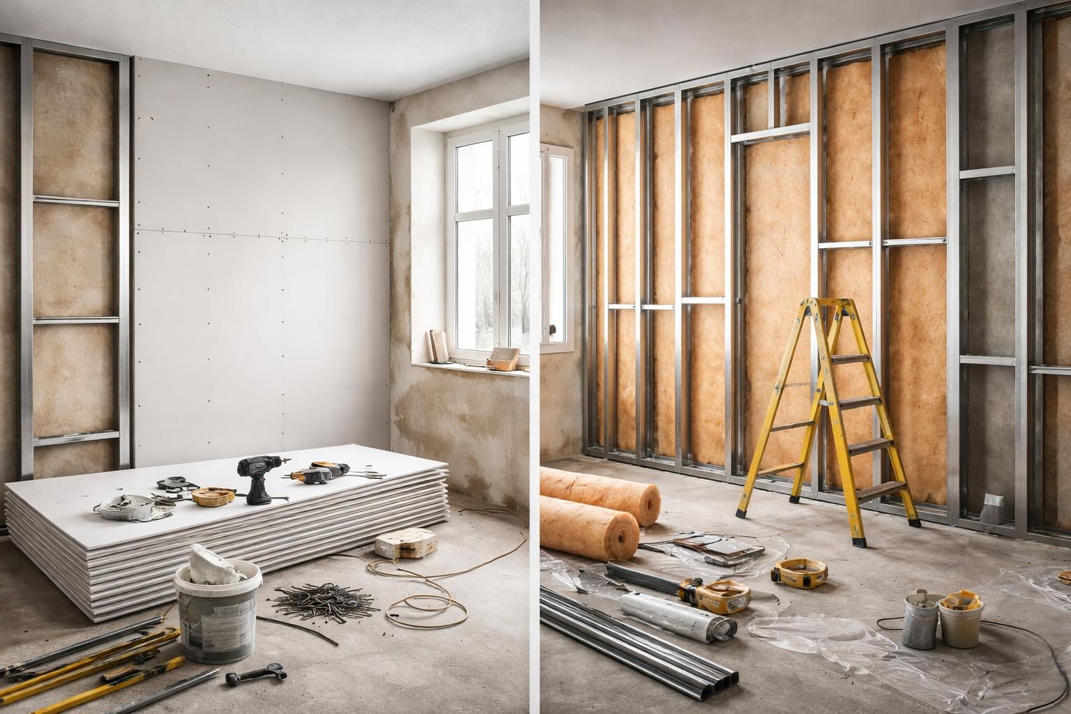 découvrez les avantages du per et du placo pour vos travaux de rénovation et choisissez les matériaux adaptés à vos besoins pour une maison moderne et efficace.