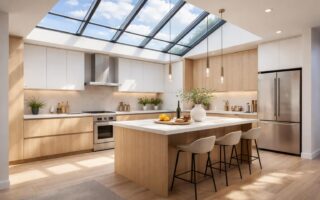 découvrez comment une verrière de toit en cuisine permet d'augmenter la luminosité grâce à un puits de jour, apportant lumière naturelle et design à votre espace culinaire.