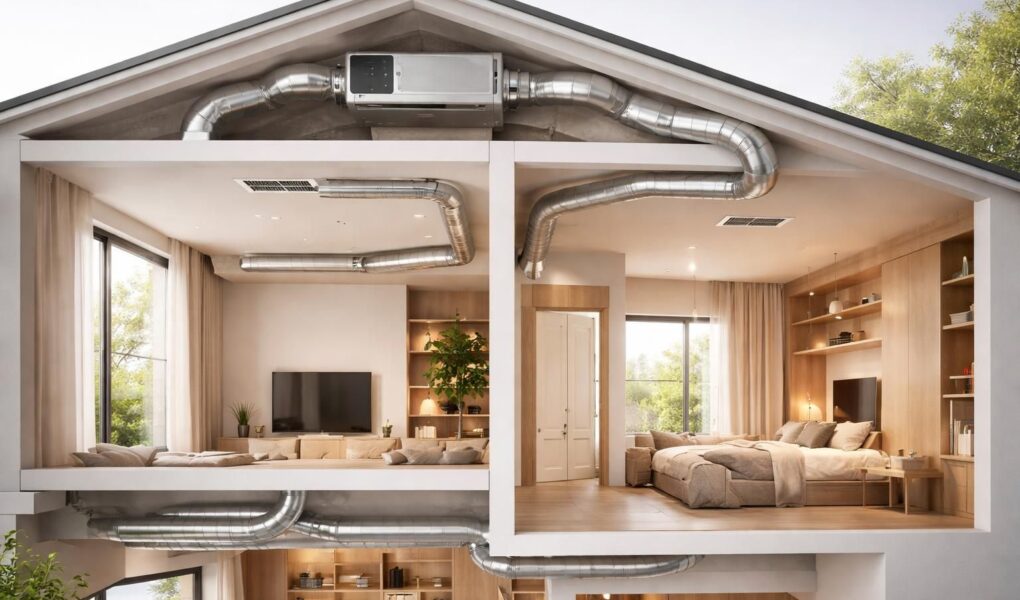 découvrez notre guide complet sur la climatisation gainable, une solution centralisée pour un confort thermique optimal dans toute votre maison.