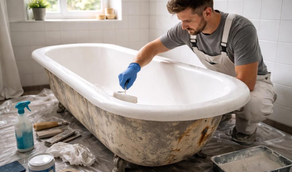 découvrez comment peinturer un bain pour le rénover facilement et efficacement, grâce à nos conseils pratiques et astuces professionnelles.