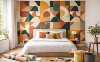 découvrez comment créer une tête de lit originale et économique avec du papier peint grâce à ce tutoriel déco simple et pas à pas.
