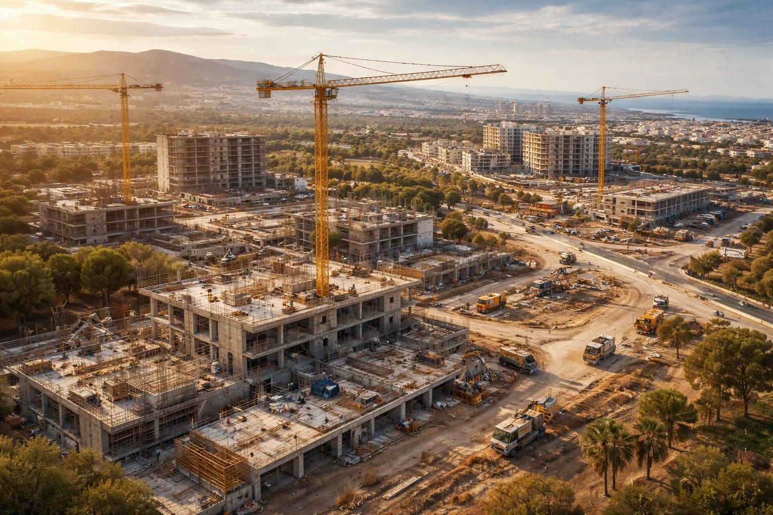 découvrez la liste complète des sites lpp à alger ainsi que l'état d'avancement des travaux pour chaque projet de logement.