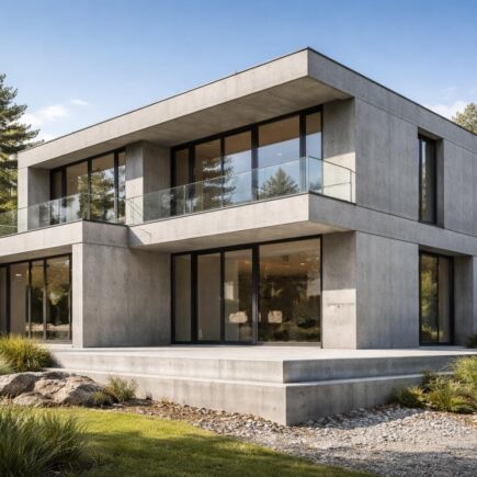 découvrez les avantages d'une maison en béton banché, une solution durable et robuste pour une construction solide et résistante aux aléas climatiques.