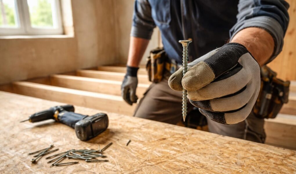 découvrez quelle vis choisir pour fixer efficacement un panneau osb de 18 mm lors de vos travaux de plancher, en assurant solidité et durabilité.