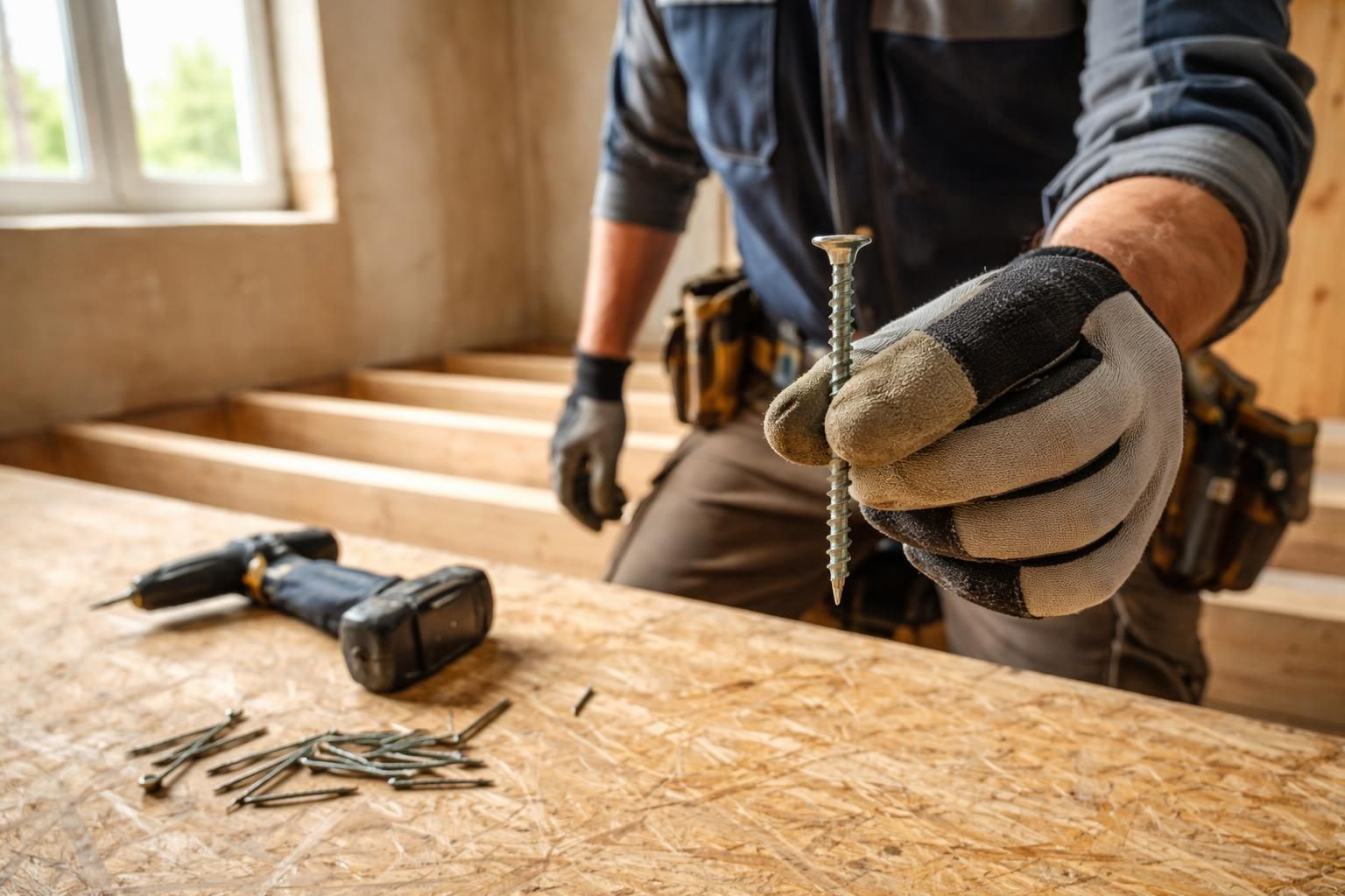 découvrez quelle vis choisir pour fixer efficacement un panneau osb de 18 mm lors de vos travaux de plancher, en assurant solidité et durabilité.