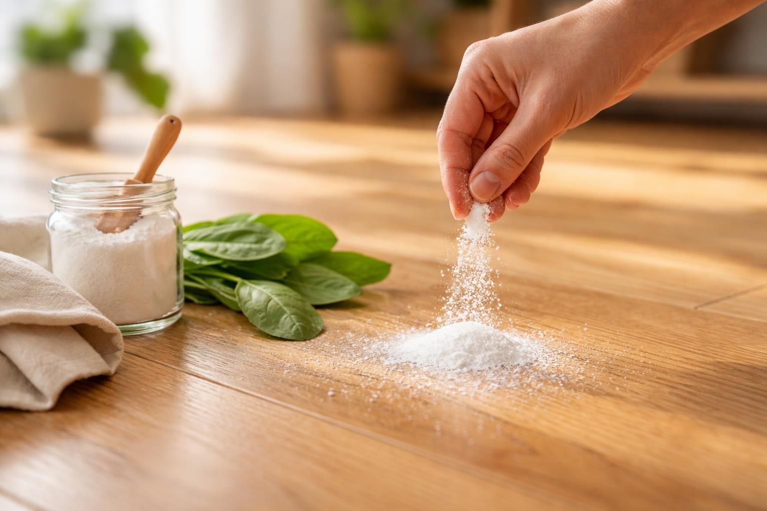 découvrez comment le sel d'oseille est l'astuce naturelle idéale pour raviver et entretenir votre parquet en bois, tout en lui redonnant éclat et fraîcheur.