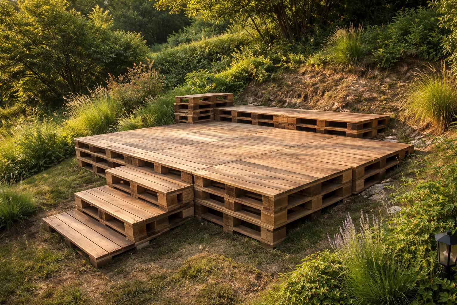 découvrez comment construire une terrasse en palette sur un terrain en pente avec une méthode diy économique, simple et écologique pour valoriser votre extérieur.