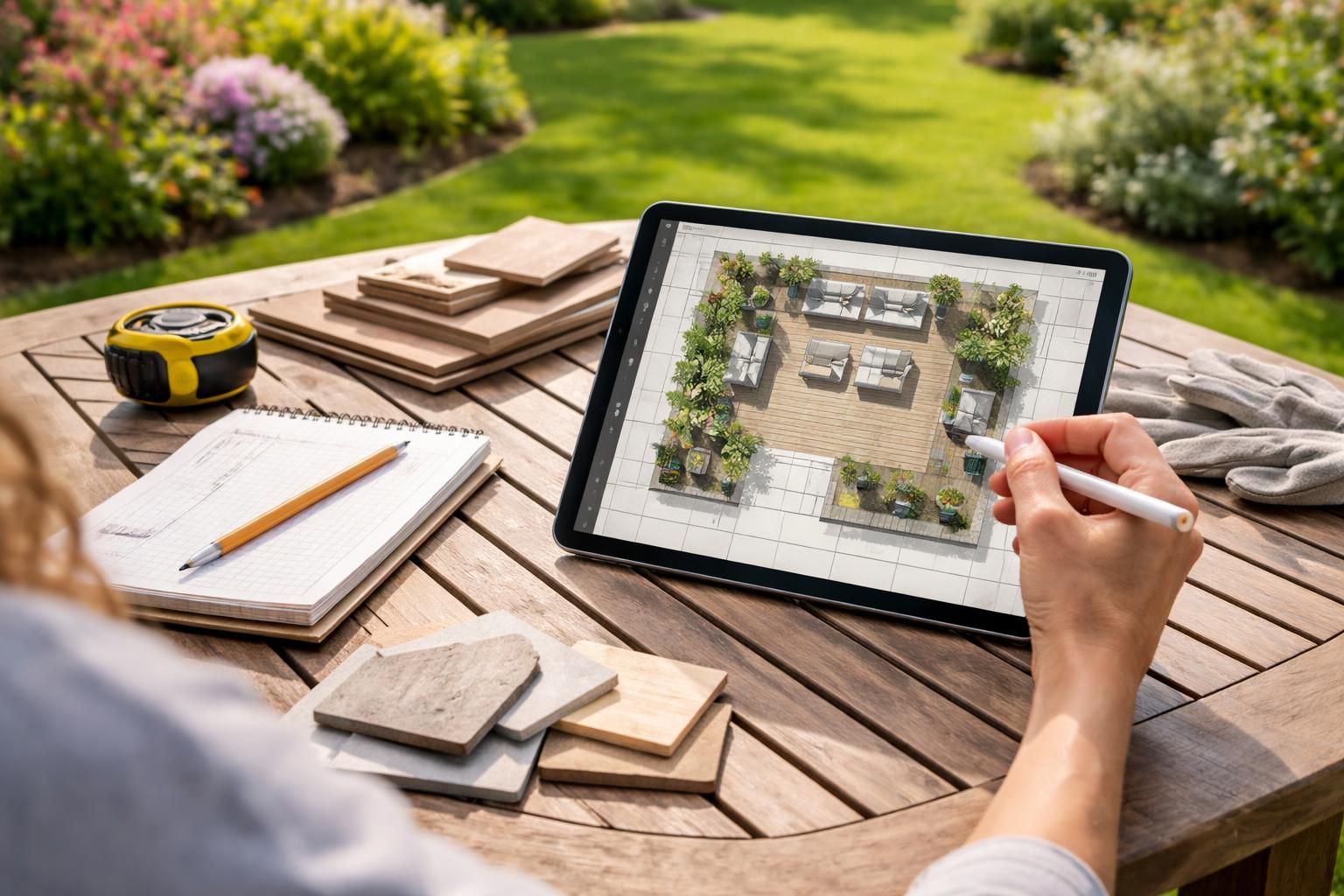 découvrez comment dessiner facilement votre terrasse sur ipad avant de vous lancer dans l'aménagement extérieur et le bricolage pour un résultat parfait.