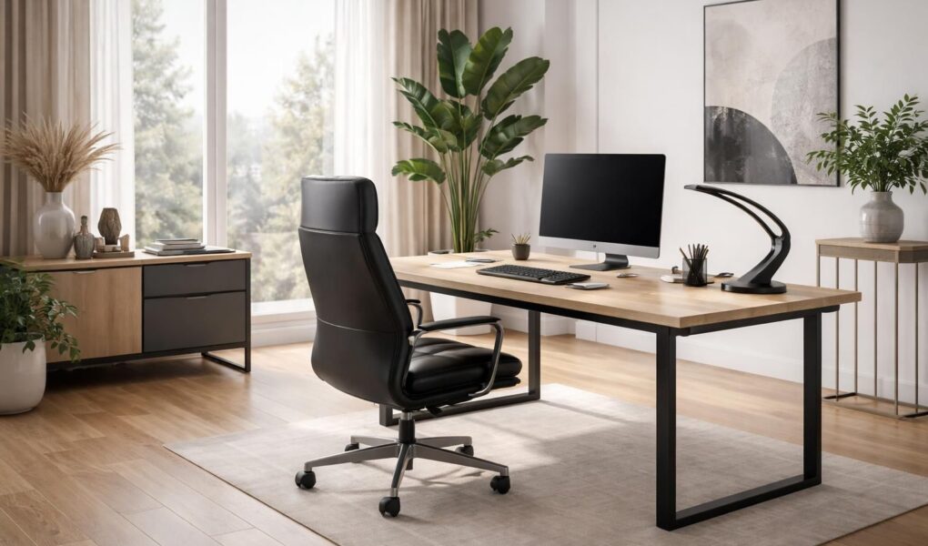découvrez nos bureaux design alliant fonctionnalité et esthétique. travaillez avec style grâce à made in design, spécialiste du mobilier contemporain.