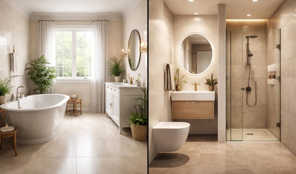 découvrez les différences entre une salle de bain et une salle d'eau pour choisir l'espace idéal selon vos besoins et votre style de vie.