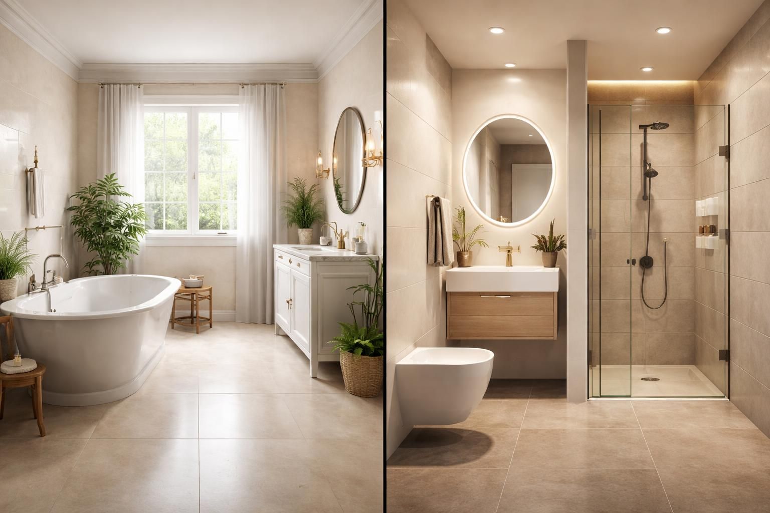 découvrez les différences entre une salle de bain et une salle d'eau pour choisir l'espace idéal selon vos besoins et votre style de vie.