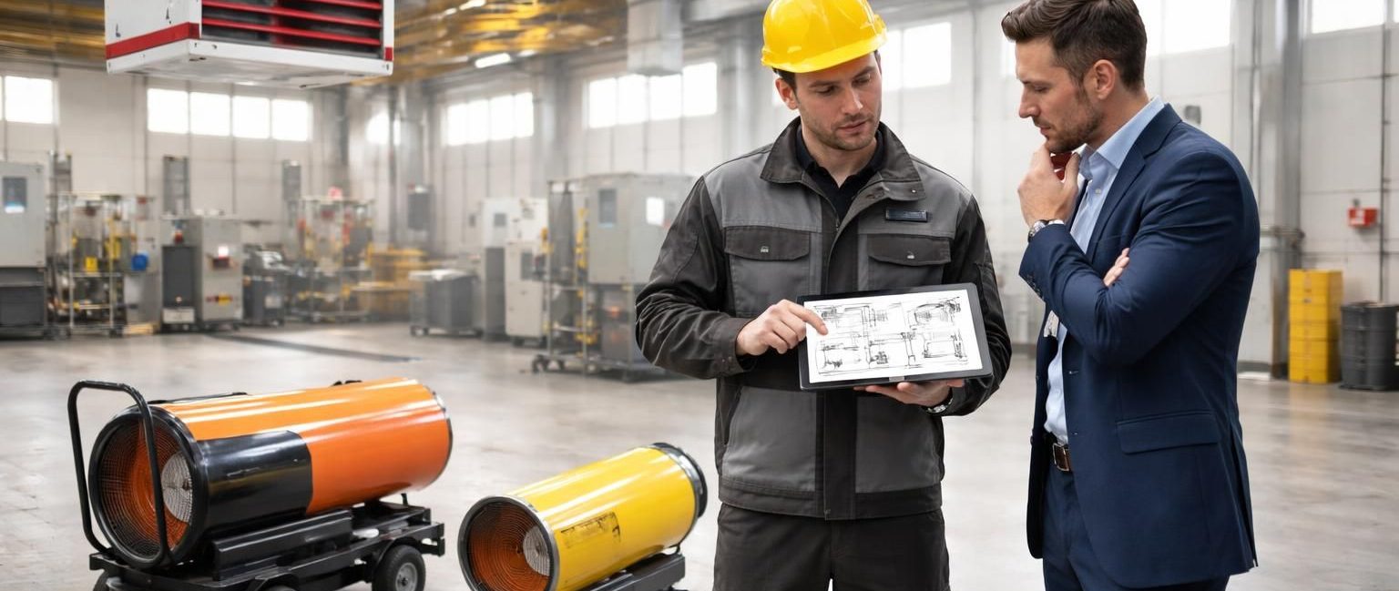 découvrez comment choisir un chauffage industriel gaz soufflant adapté à vos besoins pour optimiser le confort et l'efficacité énergétique de vos espaces de travail.