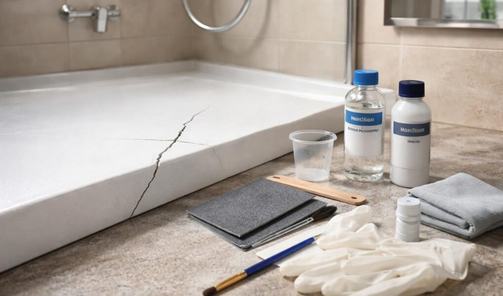 découvrez les étapes simples et efficaces pour réparer un bac en résine fissuré dans votre salle de bain et retrouver une surface propre et étanche.