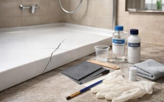 découvrez les étapes simples et efficaces pour réparer un bac en résine fissuré dans votre salle de bain et retrouver une surface propre et étanche.