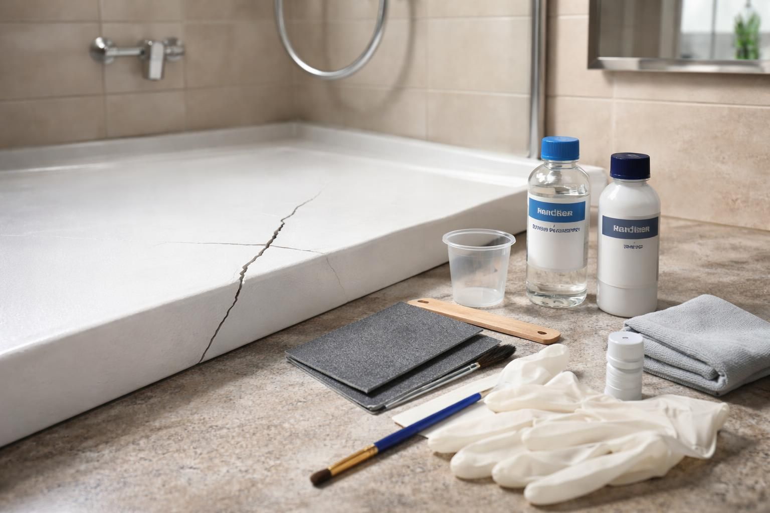 découvrez les étapes simples et efficaces pour réparer un bac en résine fissuré dans votre salle de bain et retrouver une surface propre et étanche.