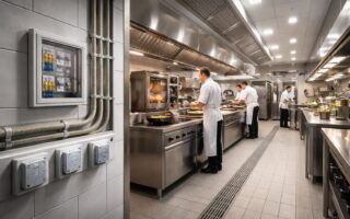 découvrez les normes électriques strictes à respecter dans une cuisine de restaurant pour assurer sécurité et conformité.