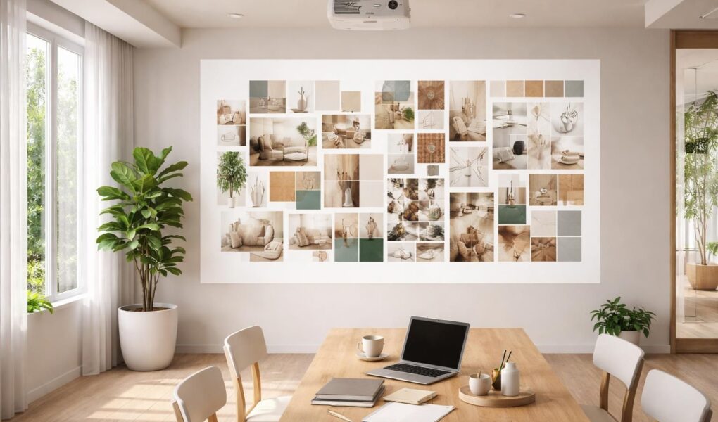 découvrez comment créer un moodboard géant pour votre déco intérieure grâce au vidéoprojecteur acer, une solution innovante pour personnaliser vos murs avec style et créativité.