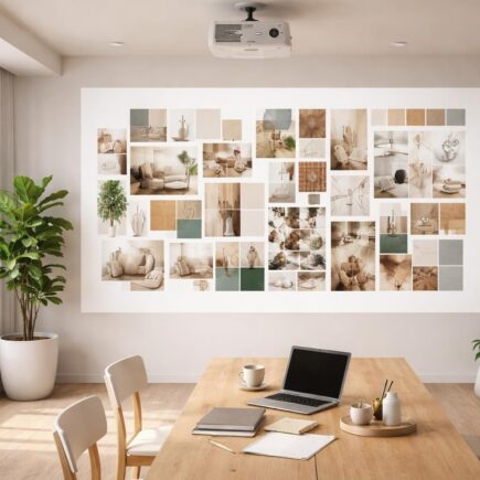 découvrez comment créer un moodboard géant pour votre déco intérieure grâce au vidéoprojecteur acer, une solution innovante pour personnaliser vos murs avec style et créativité.