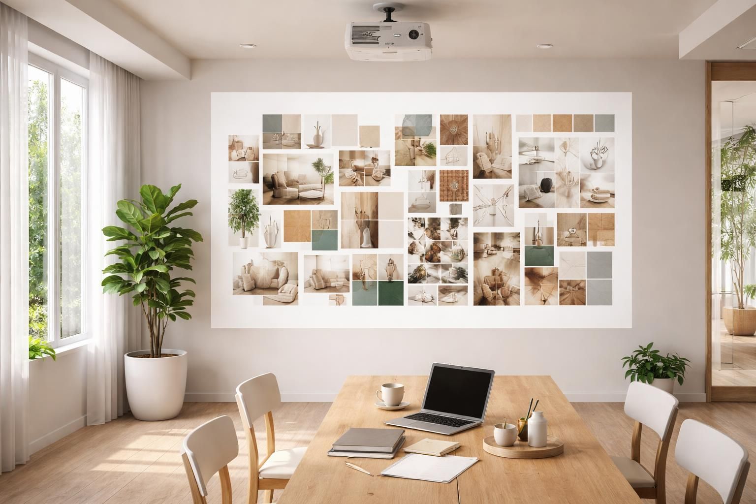 découvrez comment créer un moodboard géant pour votre déco intérieure grâce au vidéoprojecteur acer, une solution innovante pour personnaliser vos murs avec style et créativité.
