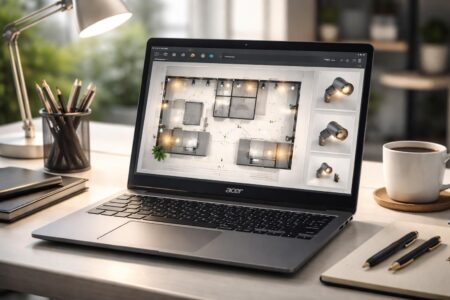 découvrez comment préparer un plan d'éclairage avec des spots sur votre pc portable acer pour un éclairage optimal et personnalisé.