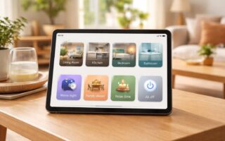découvrez comment organiser une tablette ipad avec une interface familiale adaptée aux scènes et pièces, pour une utilisation simple et conviviale par tous les membres de la famille.