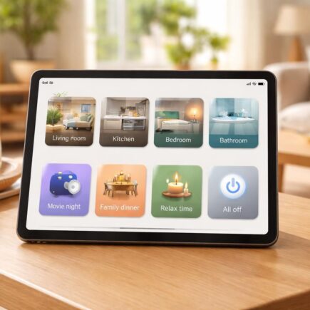 découvrez comment organiser une tablette ipad avec une interface familiale adaptée aux scènes et pièces, pour une utilisation simple et conviviale par tous les membres de la famille.