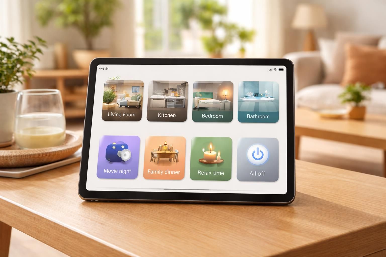 découvrez comment organiser une tablette ipad avec une interface familiale adaptée aux scènes et pièces, pour une utilisation simple et conviviale par tous les membres de la famille.