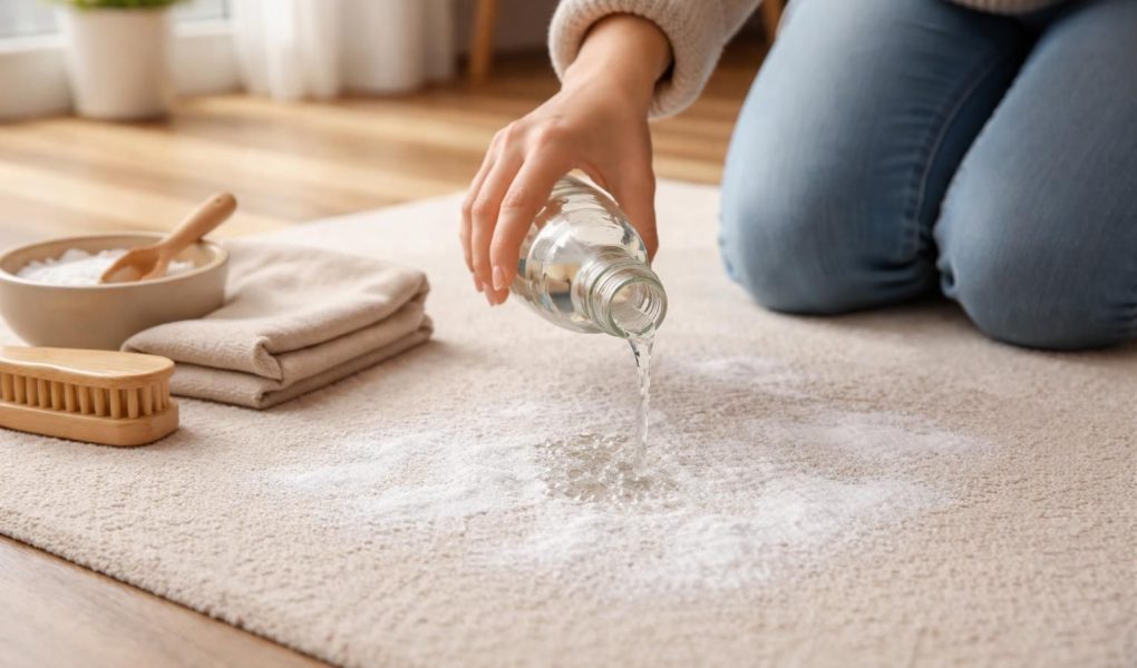 apprenez à nettoyer efficacement votre tapis avec du vinaigre blanc et du bicarbonate de soude. découvrez le bon dosage à utiliser et les limites de ces méthodes naturelles pour un tapis propre et bien entretenu.