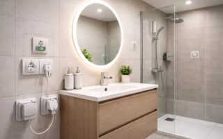découvrez comment choisir la prise électrique adaptée pour votre salle de bain en respectant les normes et règles de sécurité indispensables pour un espace humide.