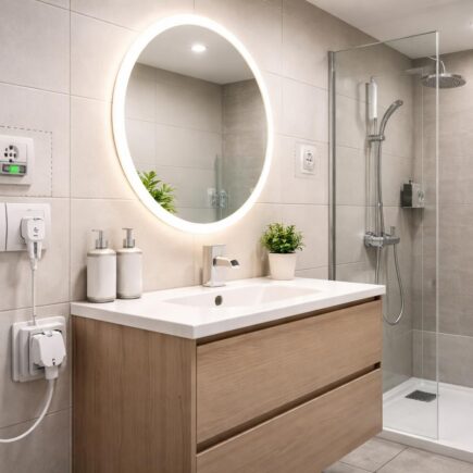 découvrez comment choisir la prise électrique adaptée pour votre salle de bain en respectant les normes et règles de sécurité indispensables pour un espace humide.