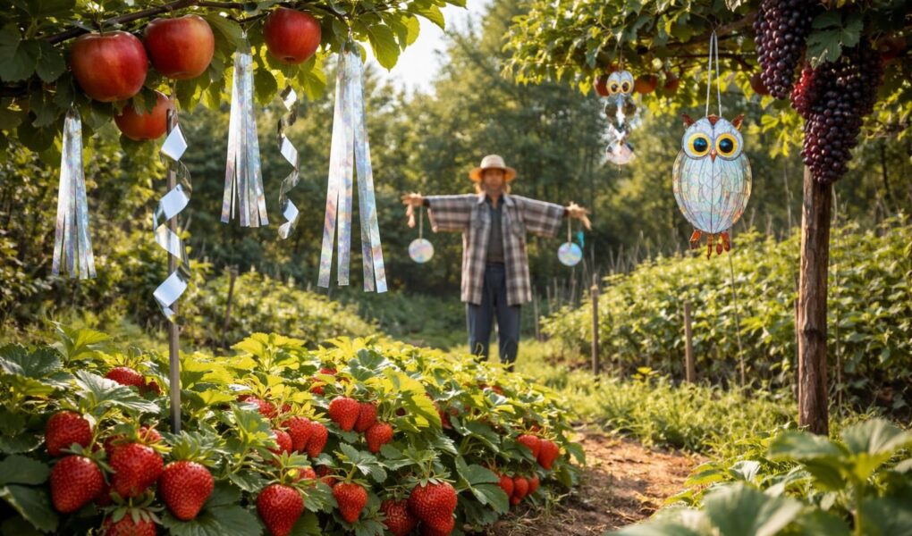 découvrez comment un répulsif pour moineaux peut protéger efficacement vos fruits et plantations des dégâts causés par ces oiseaux.