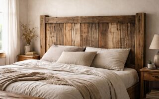 découvrez comment créer un style grange unique avec une tête de lit en bois récupéré. donnez du charme et de l'authenticité à votre chambre grâce à des matériaux recyclés et un design rustique.