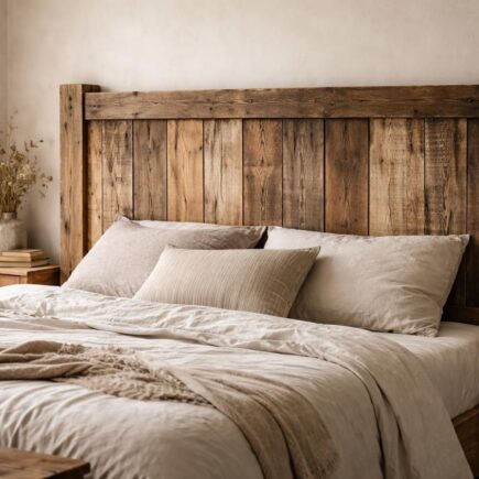 découvrez comment créer un style grange unique avec une tête de lit en bois récupéré. donnez du charme et de l'authenticité à votre chambre grâce à des matériaux recyclés et un design rustique.