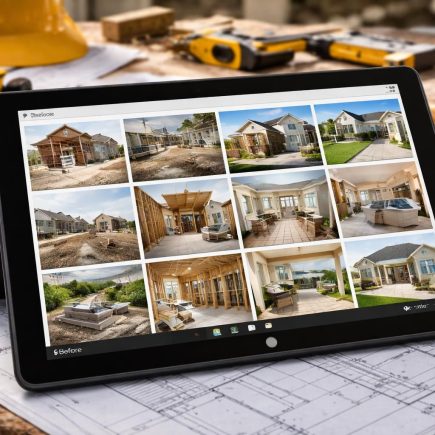 organisez et triez facilement vos photos avant/après directement sur votre tablette windows 10 pour un suivi efficace de vos dossiers chantier.
