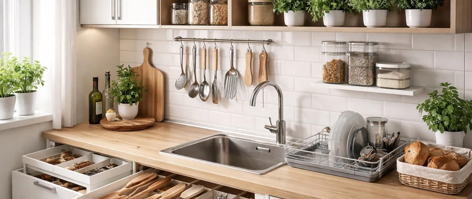 découvrez les accessoires indispensables pour optimiser votre cuisine ikea dans un petit espace et allier praticité et style.