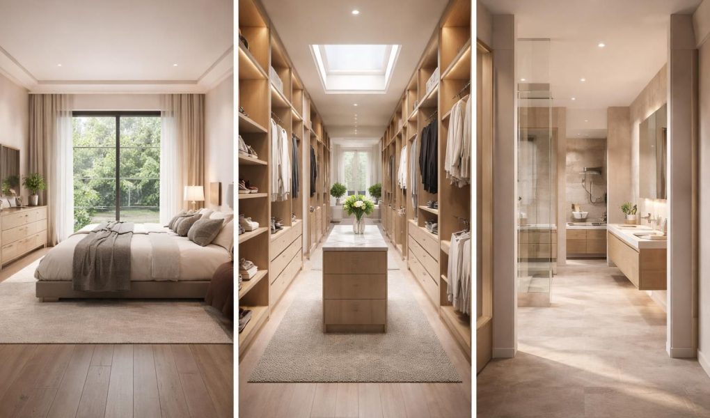 découvrez les éléments essentiels pour concevoir un plan efficace d'une suite parentale en enfilade, alliant fonctionnalité et confort pour une vie quotidienne harmonieuse.