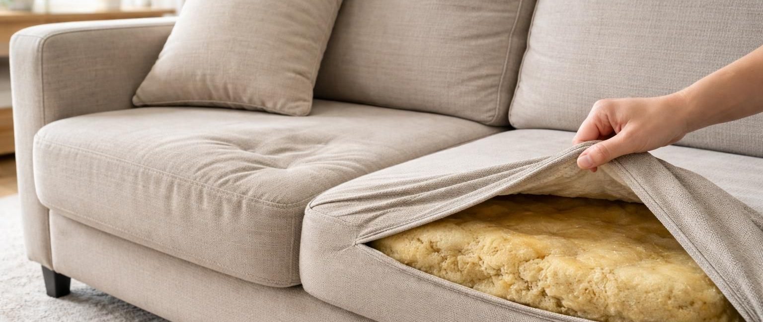 découvrez les signes révélateurs indiquant qu'il est temps de changer la mousse de l'assise de votre canapé pour retrouver confort et soutien.