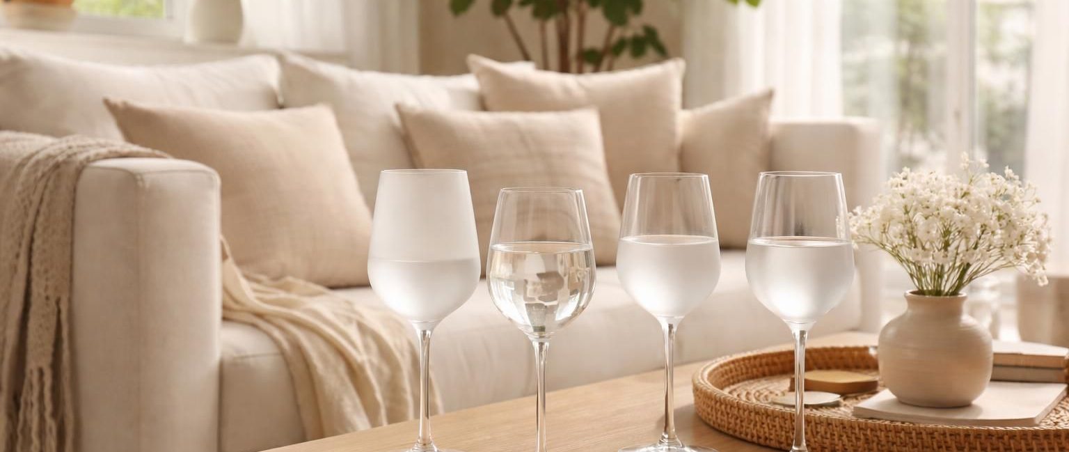 découvrez comment choisir des verres blancs à la maison peut illuminer et métamorphoser votre espace intérieur pour une ambiance élégante et moderne.