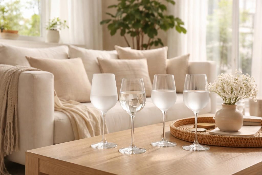 découvrez comment choisir des verres blancs à la maison peut illuminer et métamorphoser votre espace intérieur pour une ambiance élégante et moderne.