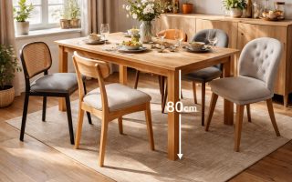 découvrez quelle hauteur de chaise convient le mieux pour une table de 80 cm et explorez les options idéales pour un confort optimal lors de vos repas ou moments de travail.